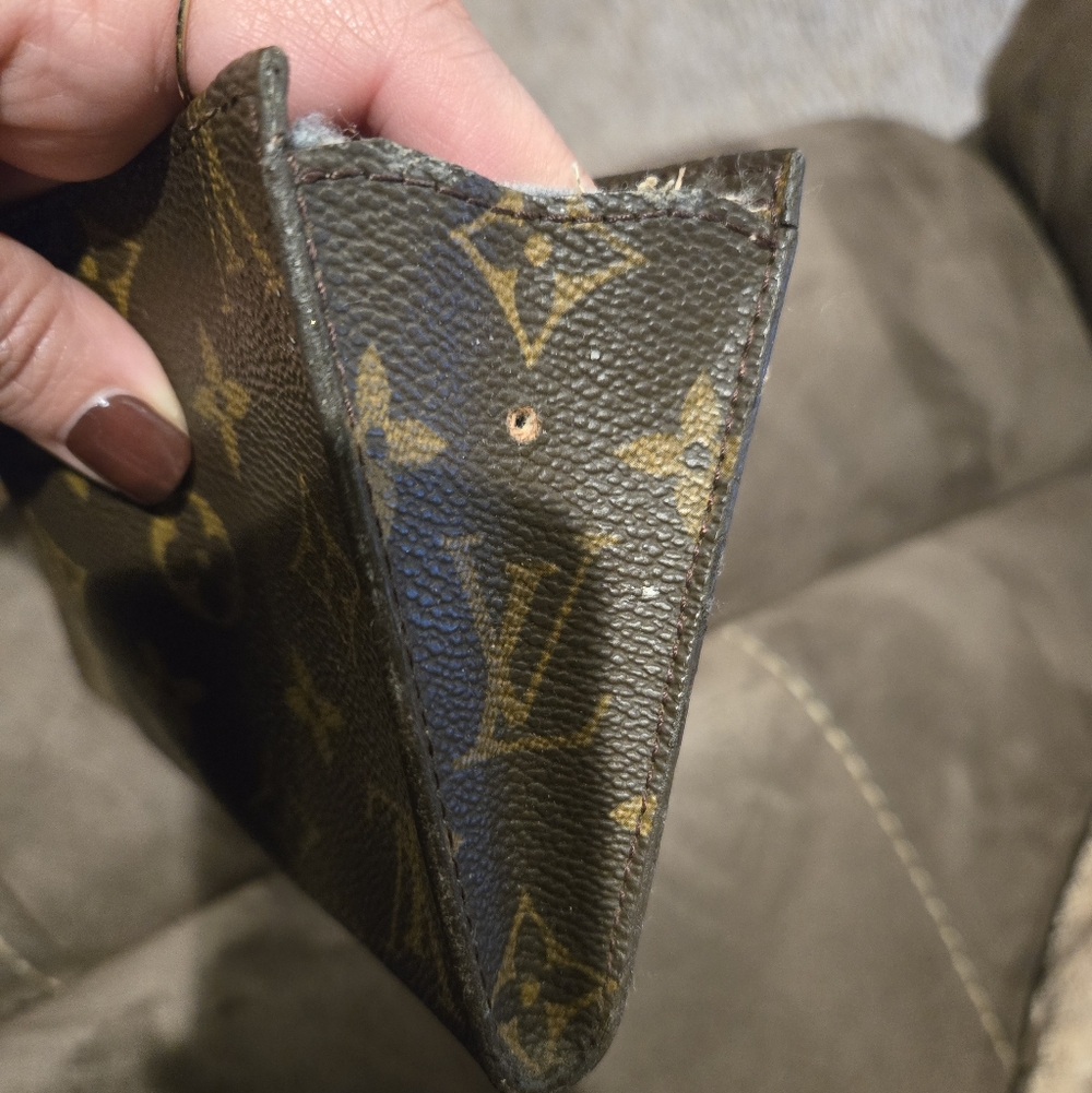 Louis Vuitton Brown Monogram Wristlet - Picture 6 of 11